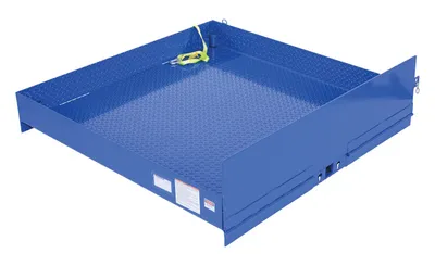 Vestil FTLP-5454 loading platforms for fork truck shown from an alternate angle