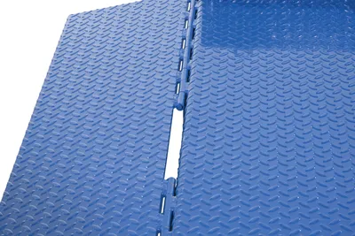 Vestil FTLP-5454 loading platforms for fork truck shown from an alternate angle