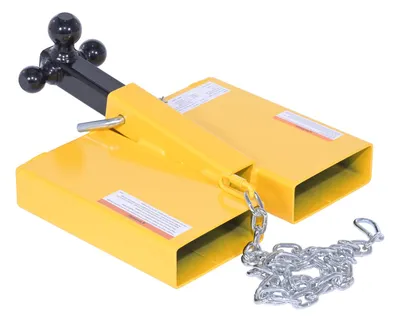 Vestil FTTM-2 forklift hitch shown from an alternate angle
