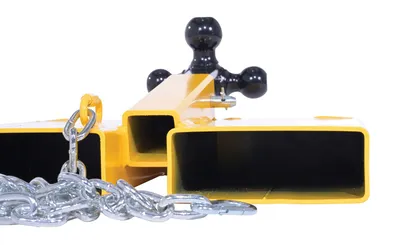 Vestil FTTM-2 forklift hitch shown from an alternate angle
