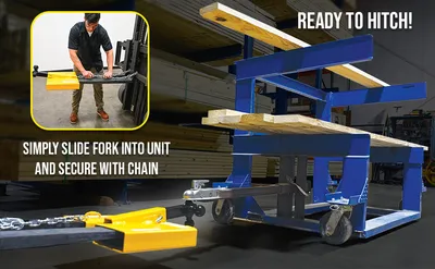 Vestil FTTM-2 forklift hitch feature highlights