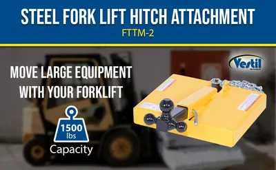 Vestil FTTM-2 forklift hitch feature highlights
