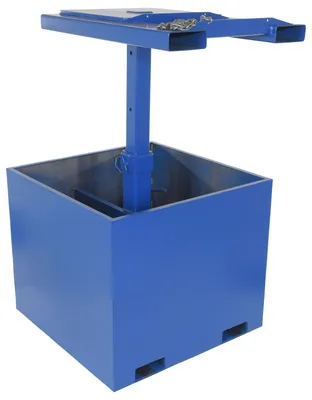 Vestil FWBC-4242-4 fork mounted trash bin compactor