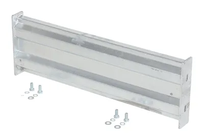 Vestil GR-F2R-BO-3-HDG structural guard rails (drop-in and bolt-on style) shown from an alternate angle
