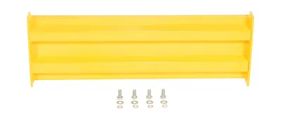 Vestil GR-F2R-BO-3-YL structural guard rails (drop-in and bolt-on style) shown from an alternate angle