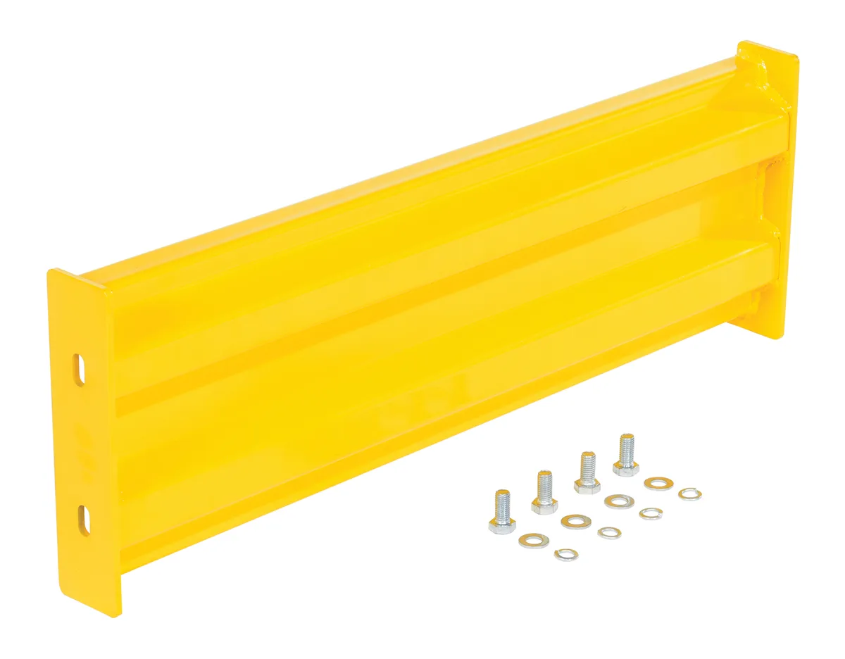 Vestil GR-F2R-BO-3-YL structural guard rails (drop-in and bolt-on style)
