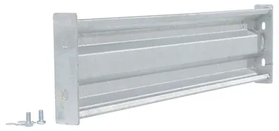 Vestil GR-F2R-BO-4-HDG structural guard rails (drop-in and bolt-on style) shown from an alternate angle