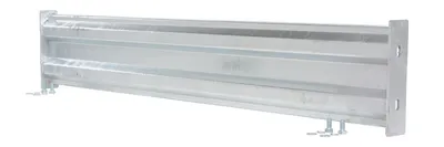 Vestil GR-F2R-BO-5-HDG structural guard rails (drop-in and bolt-on style) shown from an alternate angle