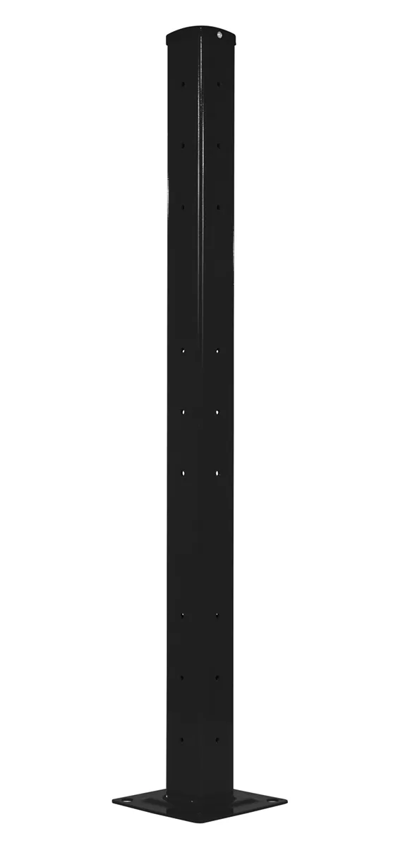 Vestil GR-F2R-BO-TP60-BK structural guard rails (drop-in and bolt-on style)