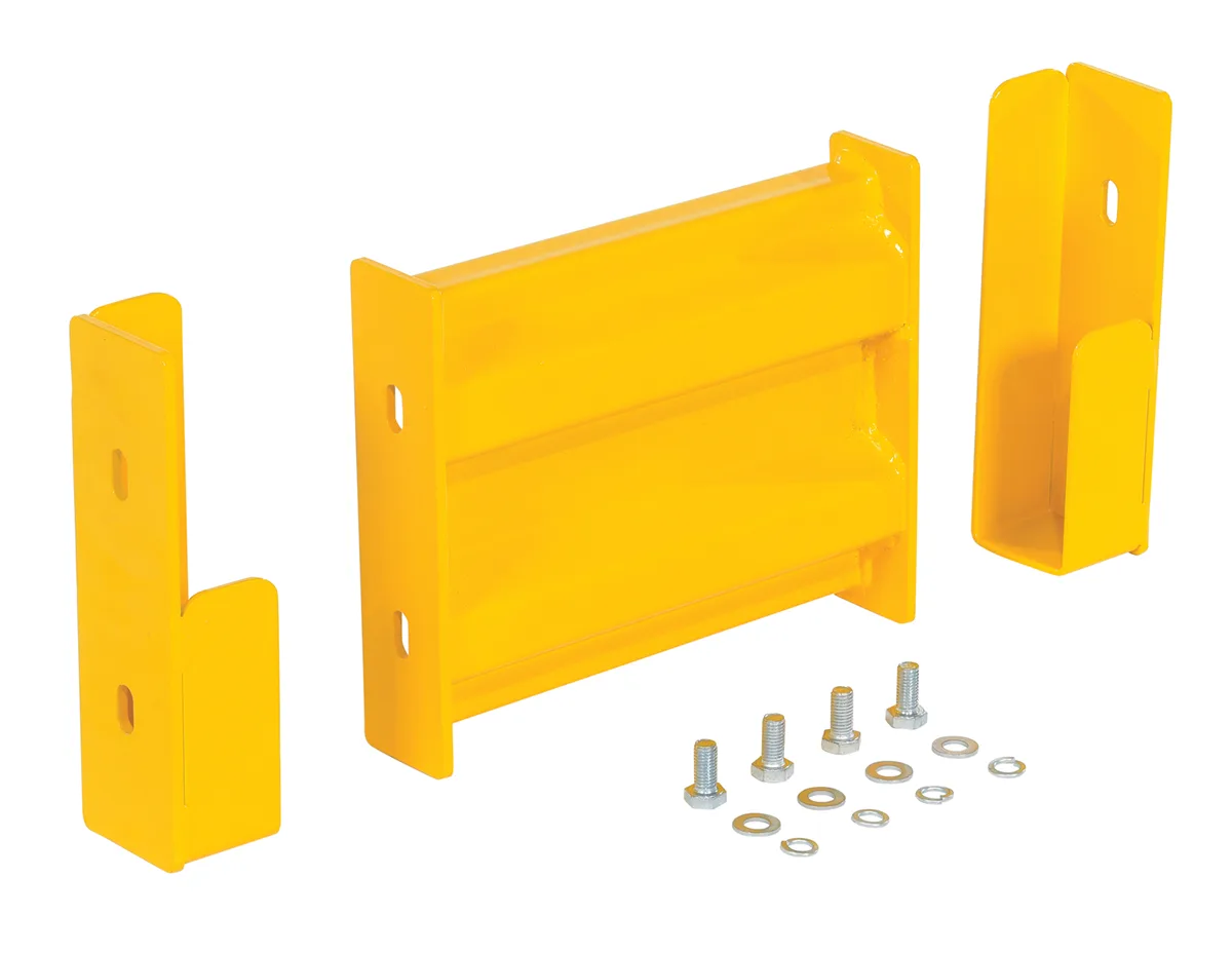 Vestil GR-F2R-DI-1-YL structural guard rails (drop-in and bolt-on style)