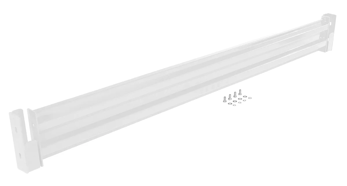 Vestil GR-F2R-DI-10-WT structural guard rails (drop-in and bolt-on style)
