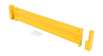 Vestil GR-F2R-DI-5-YL structural guard rails (drop-in and bolt-on style) shown from an alternate angle