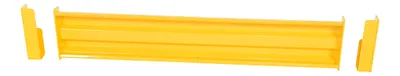 Vestil GR-F2R-DI-5-YL structural guard rails (drop-in and bolt-on style) shown from an alternate angle