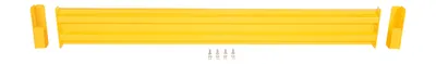 Vestil GR-F2R-DI-7-YL structural guard rails (drop-in and bolt-on style) shown from an alternate angle