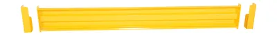 Vestil GR-F2R-DI-7-YL structural guard rails (drop-in and bolt-on style) shown from an alternate angle