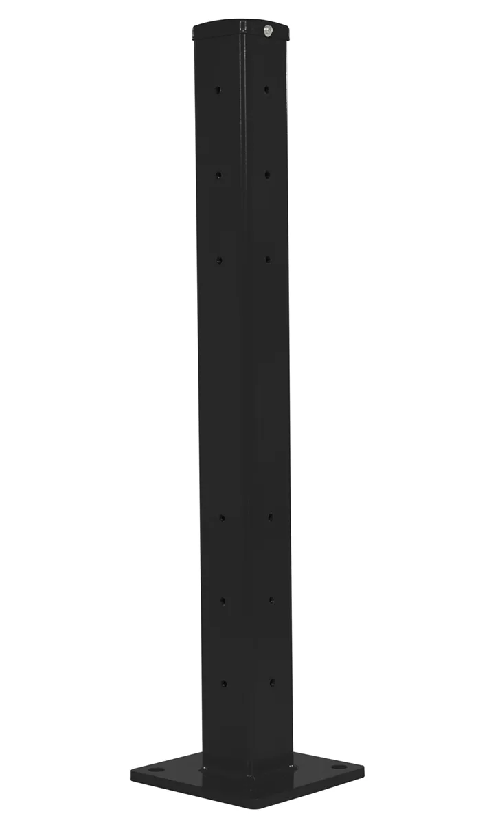 Vestil GR-F2R-DI-TP42-BK structural guard rails (drop-in and bolt-on style)