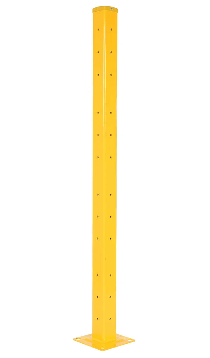 Vestil GR-F2R-DI-TP72-YL structural guard rails (drop-in and bolt-on style)
