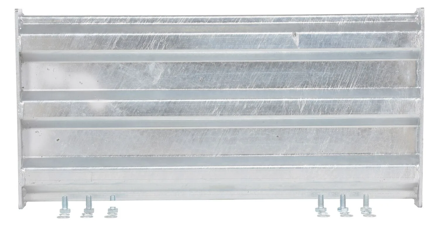Vestil GR-F3R-BO-3-HDG structural guard rails (drop-in and bolt-on style)