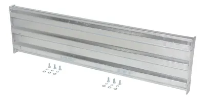 Vestil GR-F3R-BO-5-HDG structural guard rails (drop-in and bolt-on style) shown from an alternate angle