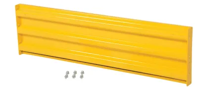 Vestil GR-F3R-BO-5-YL structural guard rails (drop-in and bolt-on style) shown from an alternate angle