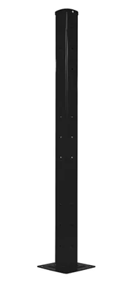 Vestil GR-F3R-BO-TP60-BK structural guard rails (drop-in and bolt-on style)