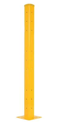 Vestil GR-F3R-BO-TP60-YL structural guard rails (drop-in and bolt-on style)