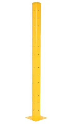 Vestil GR-F3R-BO-TP72-YL structural guard rails (drop-in and bolt-on style)