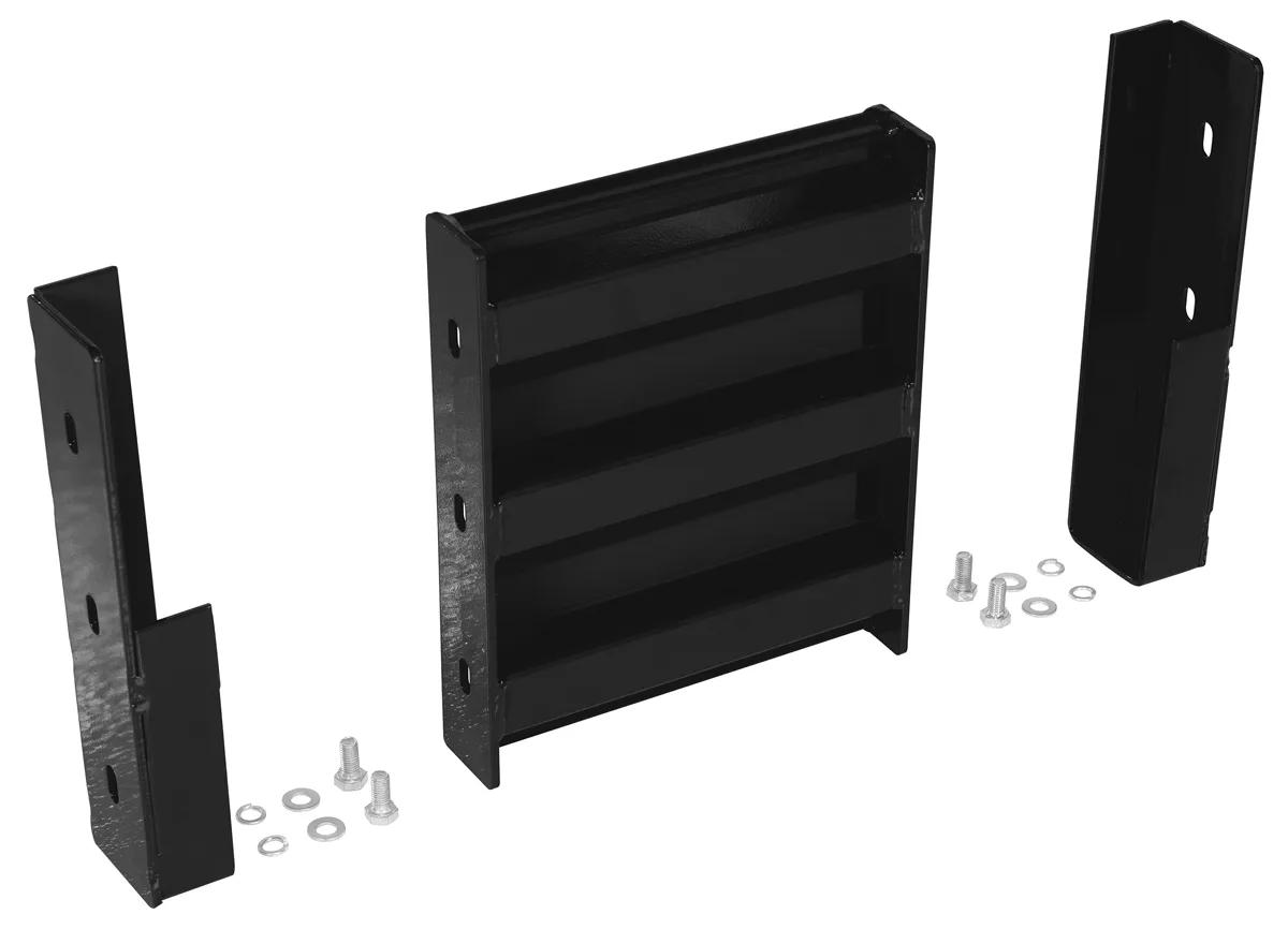 Vestil GR-F3R-DI-1-BK structural guard rails (drop-in and bolt-on style)
