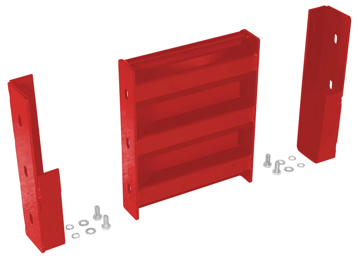 Vestil GR-F3R-DI-1-RD structural guard rails (drop-in and bolt-on style)