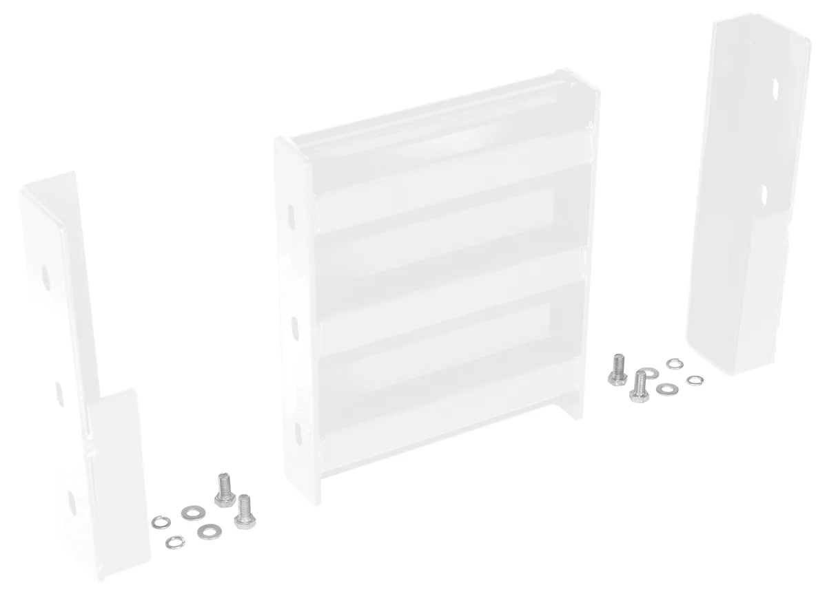 Vestil GR-F3R-DI-1-WT structural guard rails (drop-in and bolt-on style)