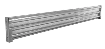 Vestil GR-F3R-DI-10-HDG structural guard rails (drop-in and bolt-on style) shown from an alternate angle