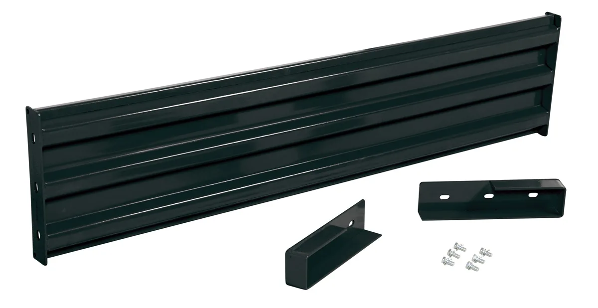 Vestil GR-F3R-DI-6-BK structural guard rails (drop-in and bolt-on style)