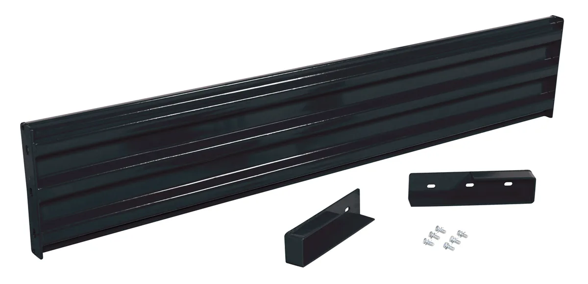 Vestil GR-F3R-DI-7-BK structural guard rails (drop-in and bolt-on style)