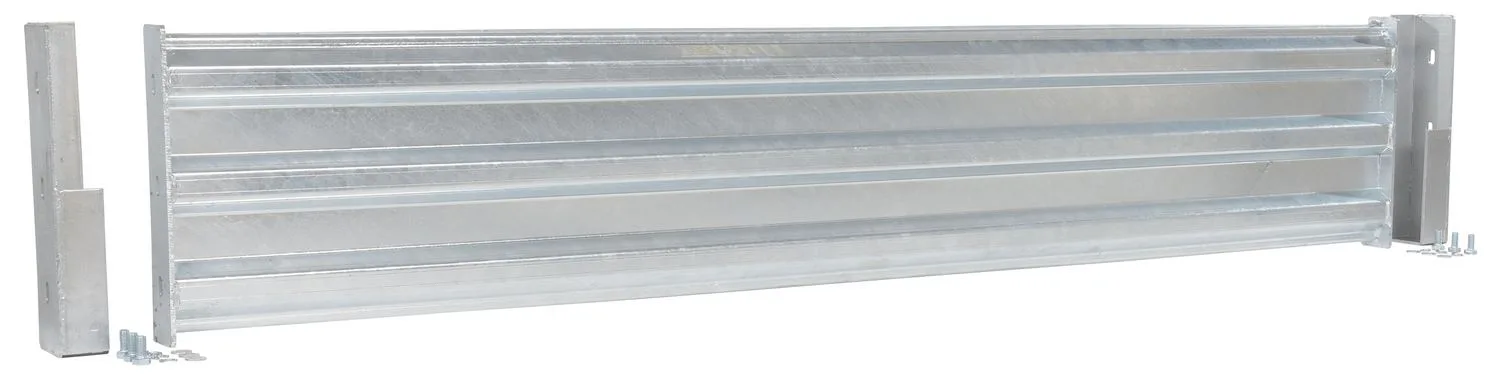Vestil GR-F3R-DI-8-HDG structural guard rails (drop-in and bolt-on style)