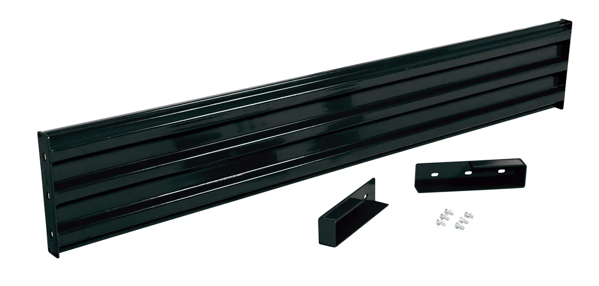 Vestil GR-F3R-DI-9-BK structural guard rails (drop-in and bolt-on style)