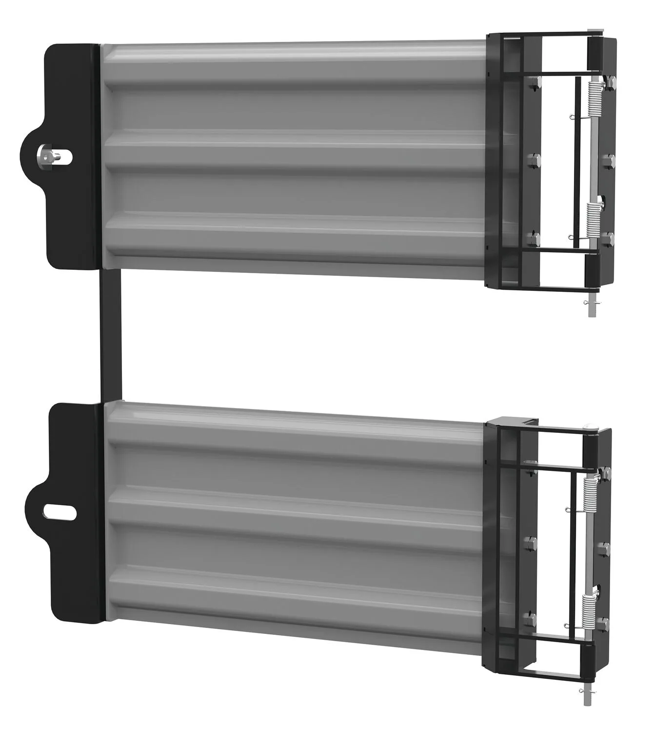 Vestil GR-F3R-GBD-3-GYSG structural guard rails (drop-in and bolt-on style)