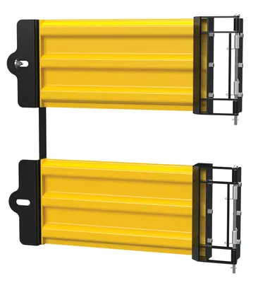 Vestil GR-F3R-GBD-3-YL structural guard rails (drop-in and bolt-on style)