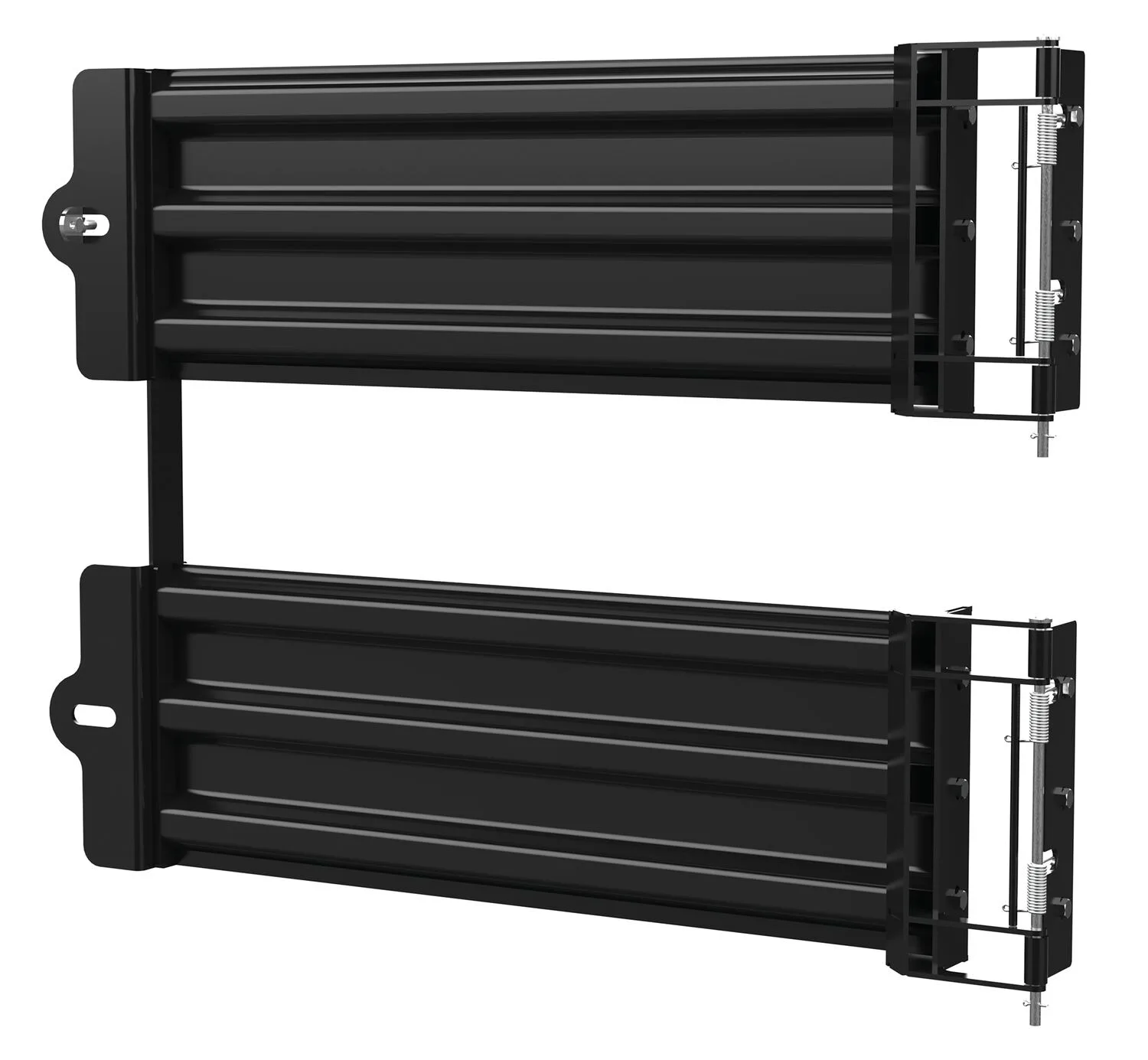 Vestil GR-F3R-GBD-4-BK structural guard rails (drop-in and bolt-on style)