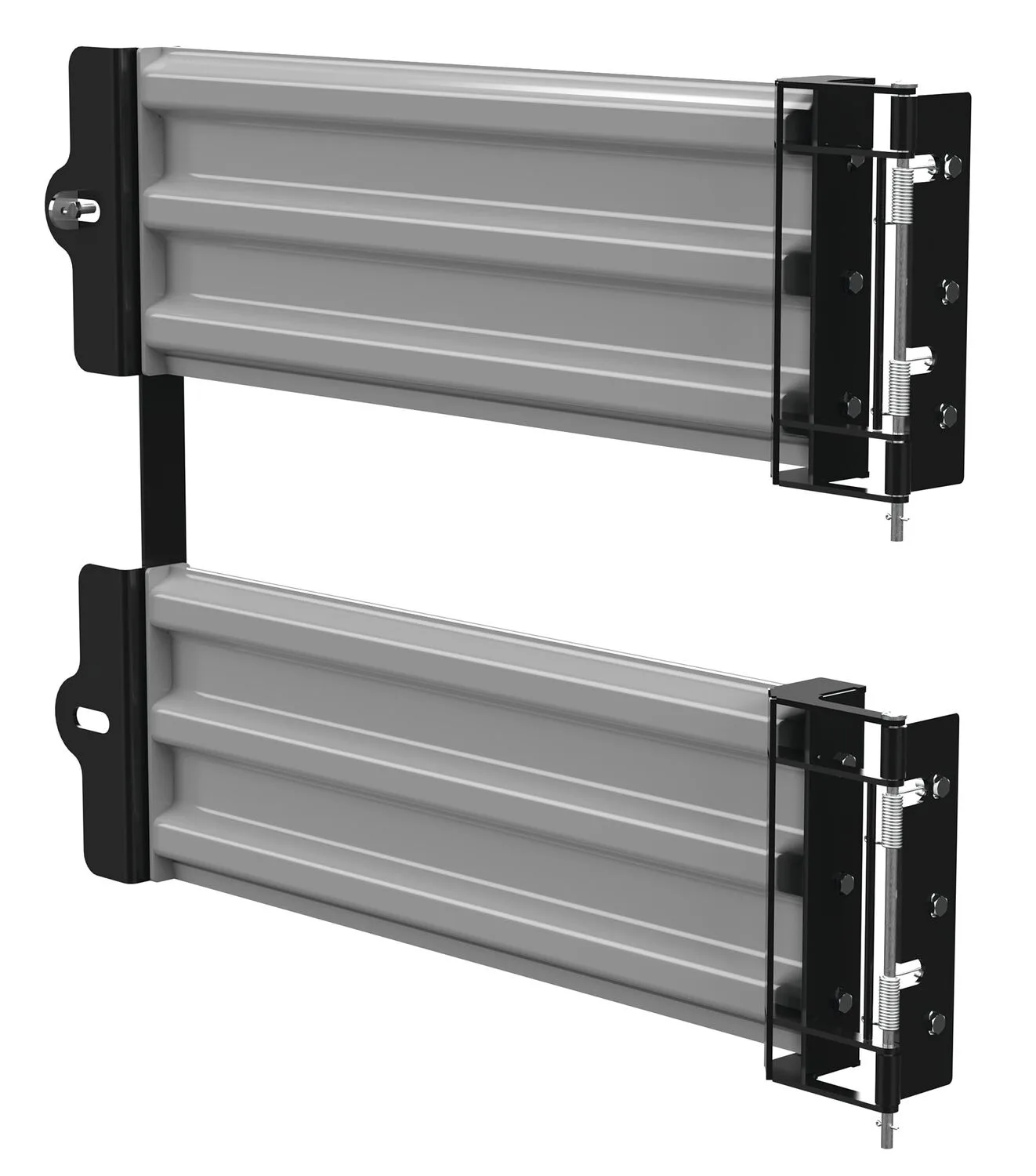 Vestil GR-F3R-GBD-4-GYSG structural guard rails (drop-in and bolt-on style)