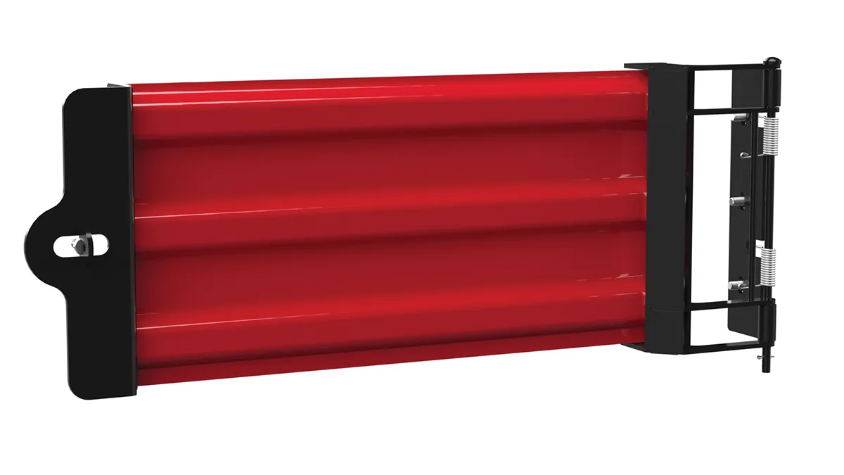 Vestil GR-F3R-GBS-3-RD structural guard rails (drop-in and bolt-on style)