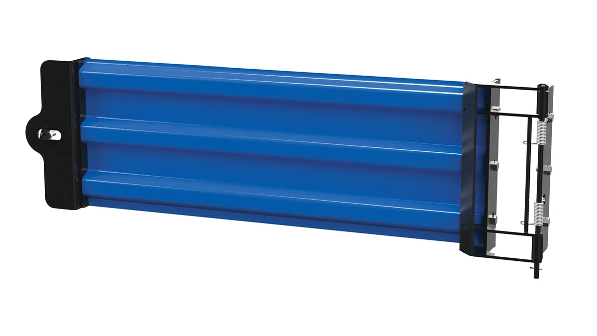 Vestil GR-F3R-GBS-4-BU structural guard rails (drop-in and bolt-on style)