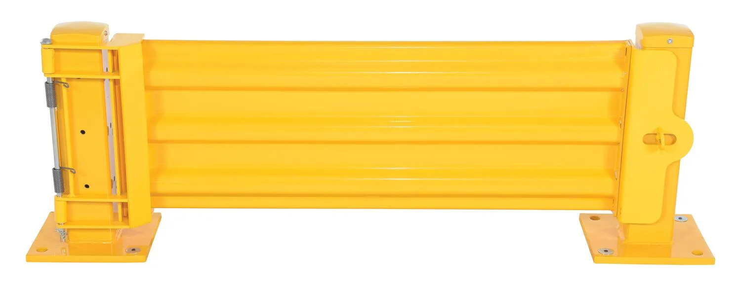 Vestil GR-F3R-GBS-4-YL structural guard rails (drop-in and bolt-on style)