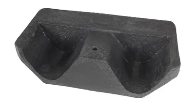 Vestil GR-H2R-CAP-BK highway guard rail system shown from an alternate angle