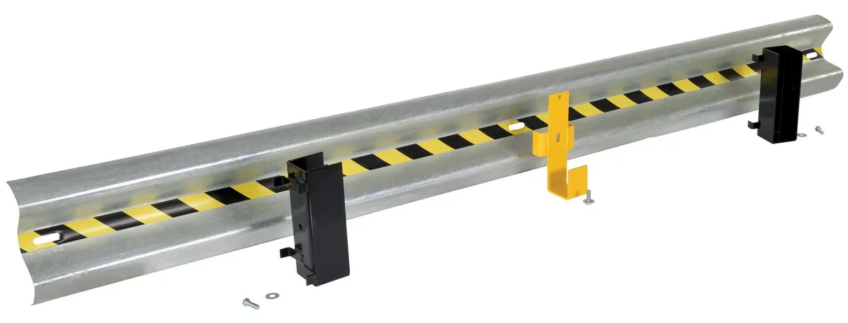 Vestil GR-H2R-DI-11-HDG highway guard rail system
