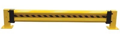 Vestil GR-H2R-DI-8-YL highway guard rail system shown from an alternate angle