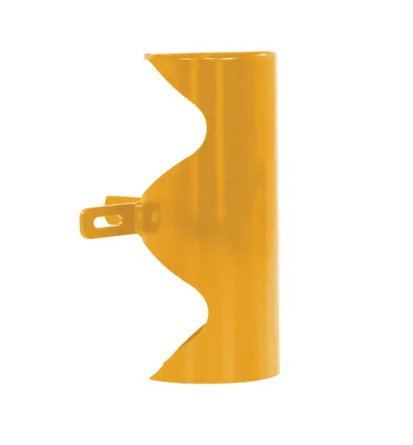 Vestil GR-H2R-S90C-CAP-YL highway guard rail system shown from an alternate angle