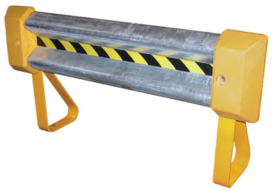 Vestil GR-H2R-SP highway guard rail system shown from an alternate angle