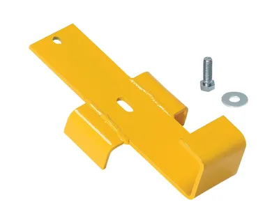 Vestil GR-STC8-DI-BKTCS-YL structural channel guard rail system