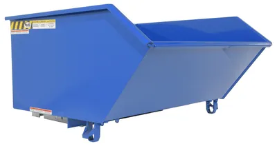 Vestil H-100-HS high strength self-dumping steel hopper