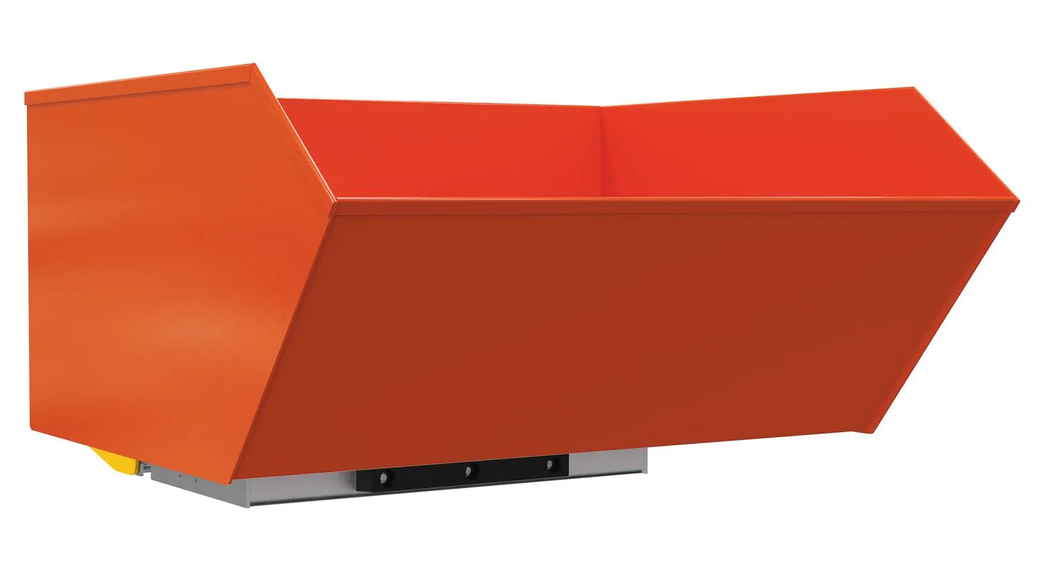 Vestil H-100-LD-BD-ORG-C h style bump & dump hopper